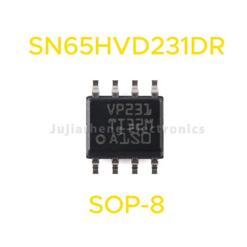 Imagem -03 - Circuito Integrado ic Transceptor Original Sn65hvd231dr Sn65hvd232dr Sn65hvd233dr Sn65hvd233dr Novo Sop8 10 Pcs