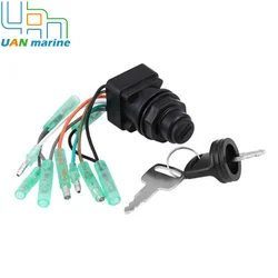 Conjunto de interruptor de llave de encendido para Suzuki, piezas de motor fueraborda, 37110-92E01, 37110-99E00