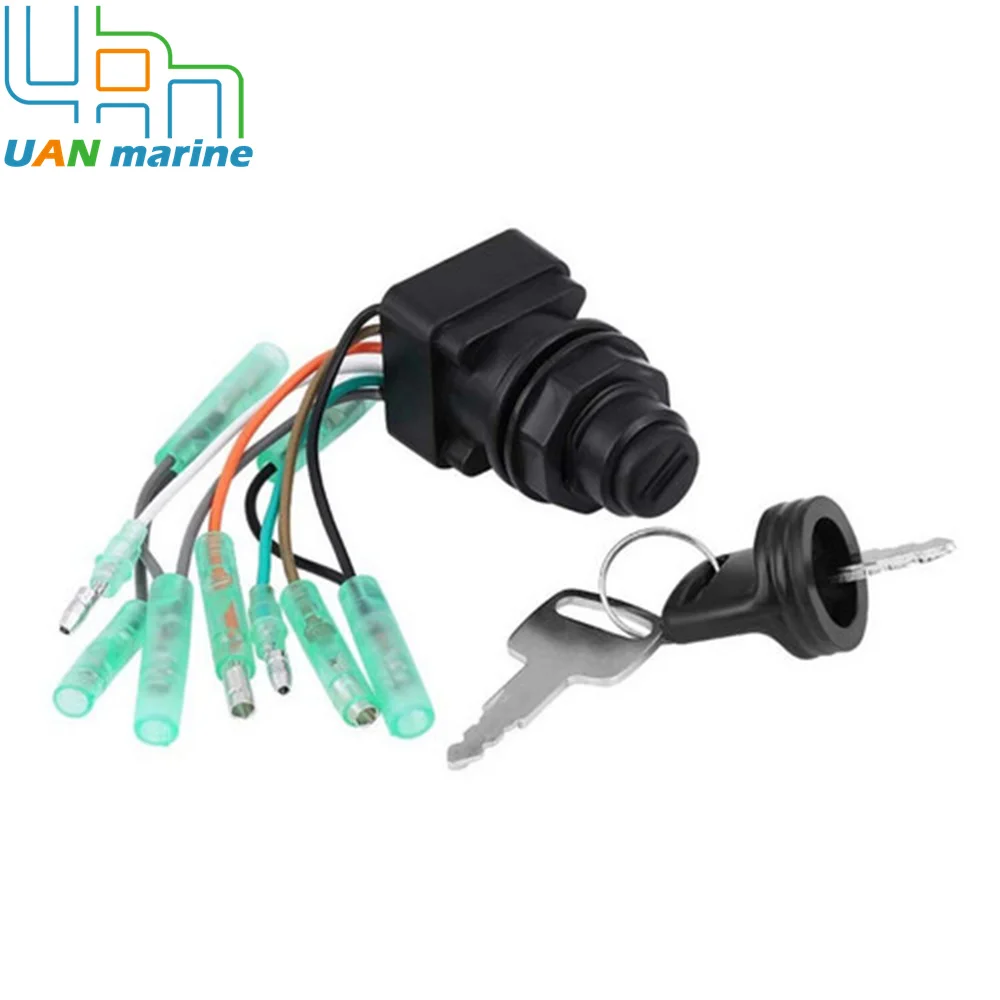 Ignition Key Switch Assembly For Suzuki Outboards Engine Motors Parts 37110-92E01 37110-99E00 