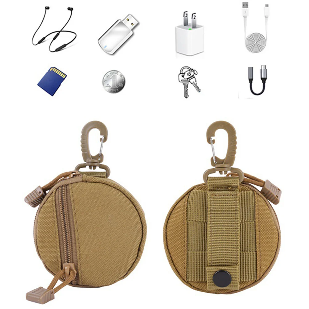 Durable Key Pouches Waterproof Storage Bag for Men Women Students Easy Closure Dust Water Protection Portable Key Pouches