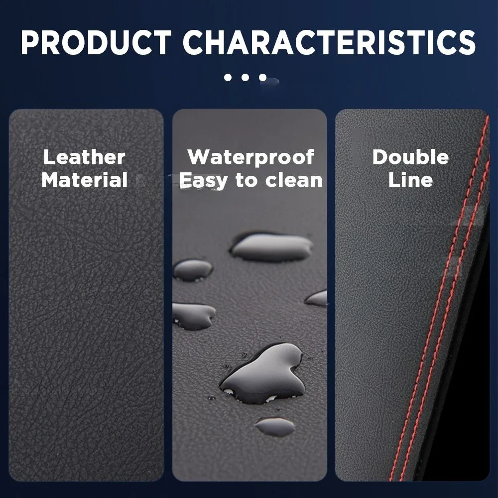 New Car Dashboard Sun Shade Cover Instrument Desk Non-slip Artificial Leather Pad Mat For CHERY JETOUR DASHING X-1 2023 2024