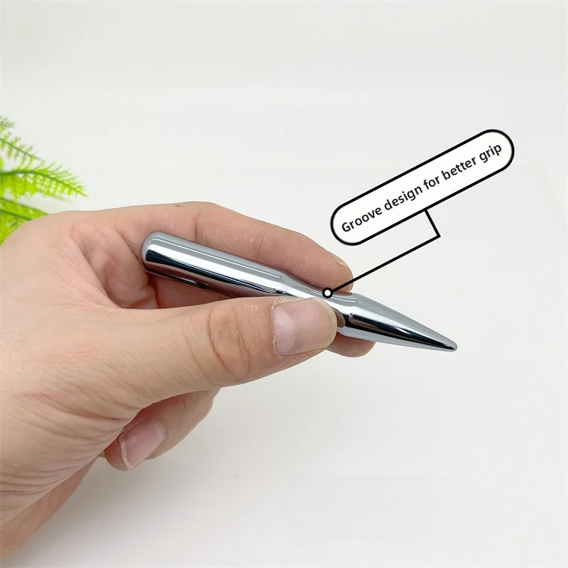 Terahertz Energy Stone Massage Pen, Acupressure Point Stick for Face & Body Ergonomic Grip Quick Melts Ice Ideal for Pain Relief