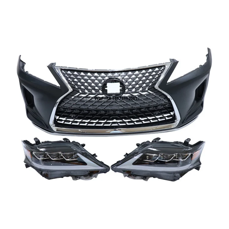 

for RX270 Modified Sport Grille 2020 Model Front Bumper Front Face Headlight Surround Old to New Grille