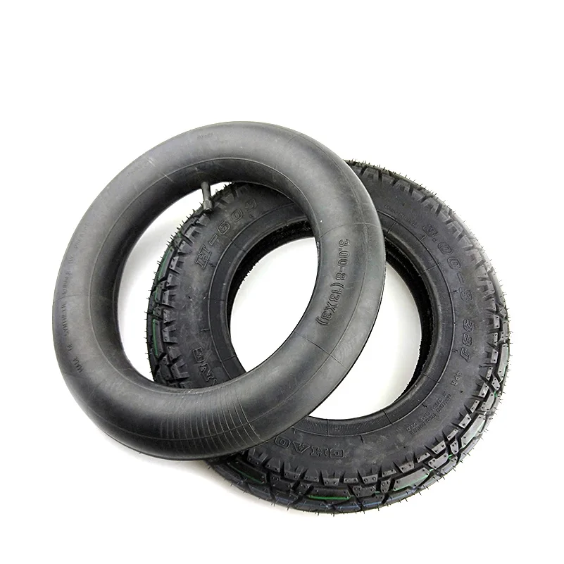 High Quality 3.00-8 / 300-8 Tire & Inner Tube 4PR Tyre Fits Gas and Electric Scooters Warehouse Vehicles Mini Motorcycle