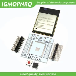 1Set ESP32 ESP-WROOM-32 IoT Wifi Wlan BLE Module+ESP-32S Adapter Board