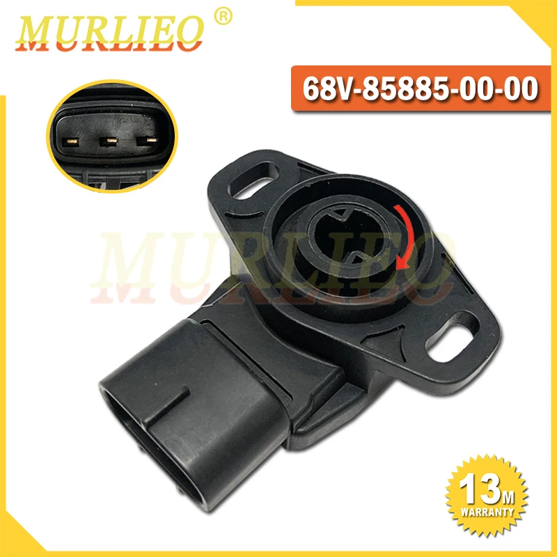 TPS 68V-85885-00-00 Throttle Position Sensor 68V-85885-10-00 For Yamaha Outboard HP 115HP F115 LF115 68V-85885-00 68V858850000