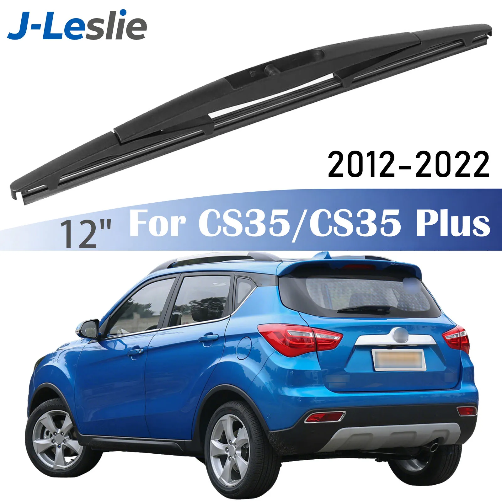 12-Zoll-Heckwischerblatt für Changan CS35 2012-2022 CS35 Plus Windschutzscheibenwischer, Scheibenwischer, Regenbürsten, Autozubehör scheibenwischer Hinten Heckwischerarm