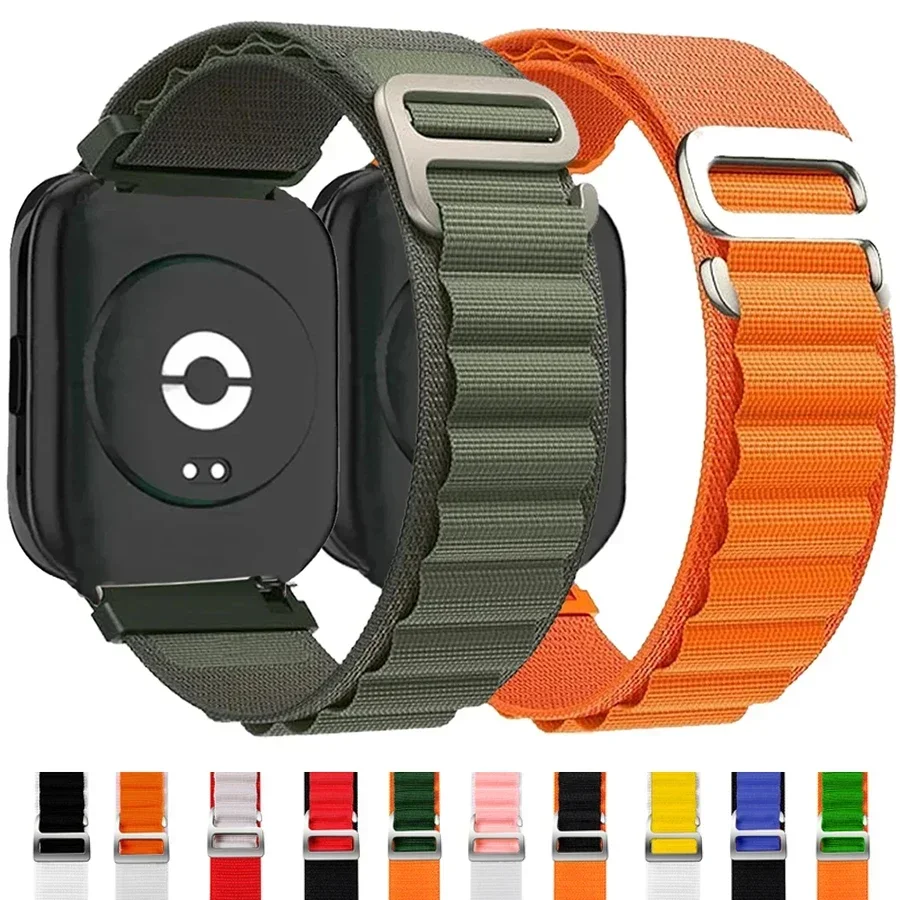Nylon Band for Xiaomi Redmi Watch 5 Active Alpine Loop Bracelet Adjustable Correa Sports Strap For Redmi Watch 5 Lite Watchband