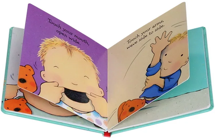 Ten Tiny Toes By Caroline Jayne Church Montessori Educational Picture Books for Kids Baby Enlightenment Learning Board Book