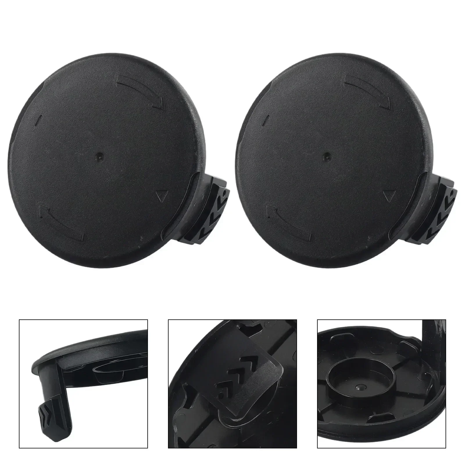 2 Pcs Trimmer Spool Cover For BOSCH ART 23SL 24Li 27Li 30Li 36Li Strimmer Grass Cutter Part Replacement Garden Accessories