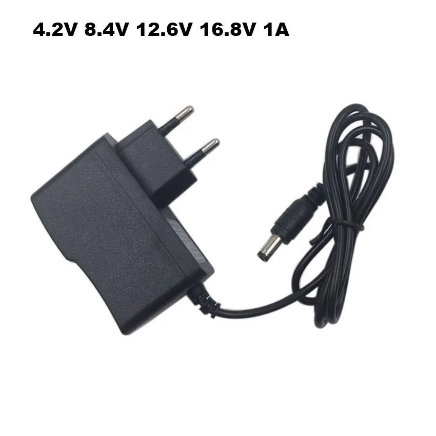 4.2V 8.4V 12.6V 16.8V 1A 1000MA Li-ion Charger for 1S 2S 3S 4S 3.6V 3.7V 7.4V 12V 14.8V Lipo lithium 18650 Battery Charger