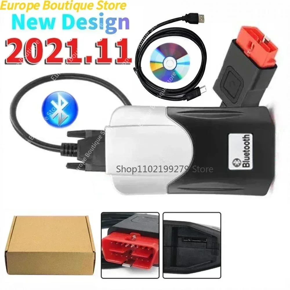 Latest Scanner 2021.11 Keygen 2020.23 Vd NEW cdd with Bluetooth for TNESF DELPHIS ORPDC Obd2 Car Truck Diagnostic Tools