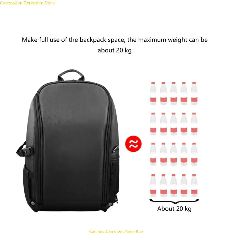 

Camera Backpack Waterproof Drones Camera Bag for DSLR Drones Backpack Laptop Compartment Tripod Holder Backpack