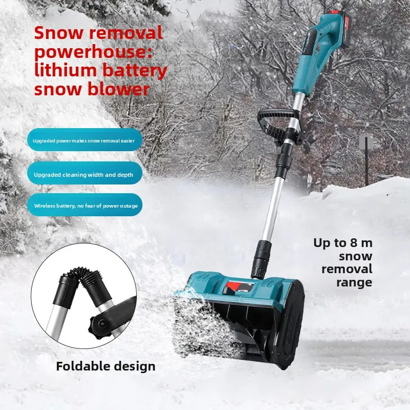 

Snow Sweeper Courtyard Household Portable Road Cleaning Hand Push Snow Removal Machine Snow Clearing Artifact