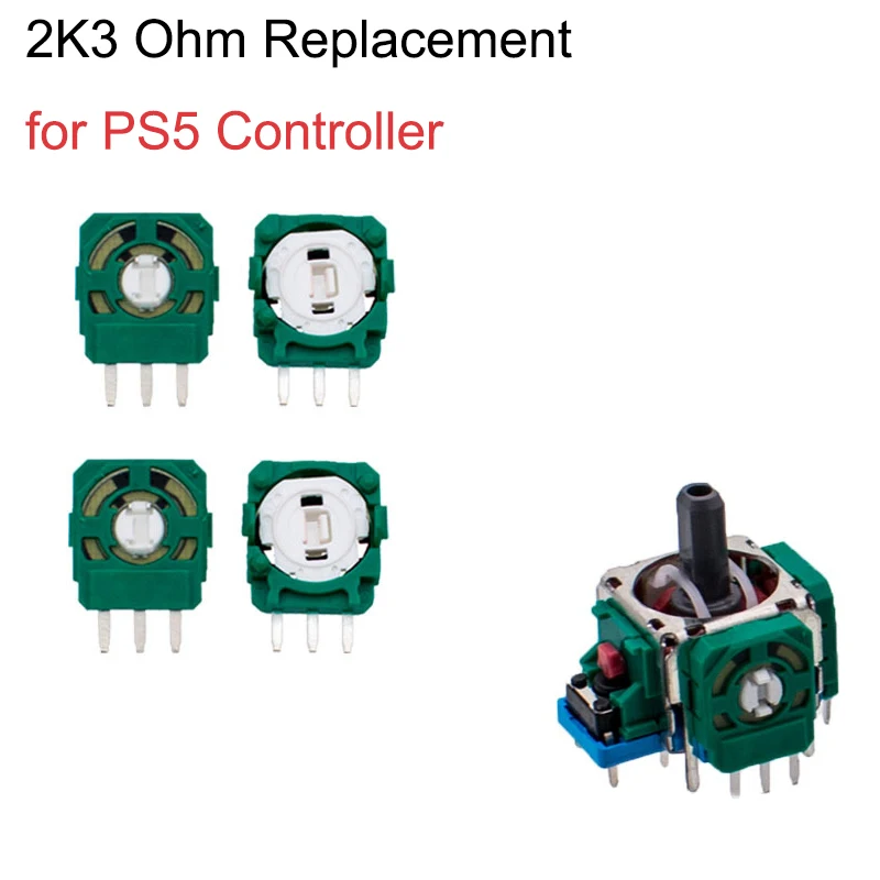 For PS5 Controller Trim Pot Resistor Module Sensor 6-20pcs Analog Joystick Potentiometer Higher Quality 2K3 Ohm Potentiometer