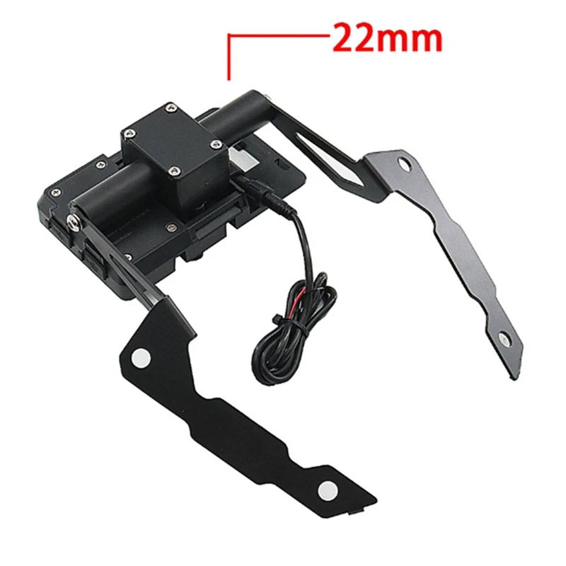 Motorcycle Phone Fixed Holder Navigation Bracket For HONDA XL750 Transalp 2023 Navigation Plate Adapt Bracket