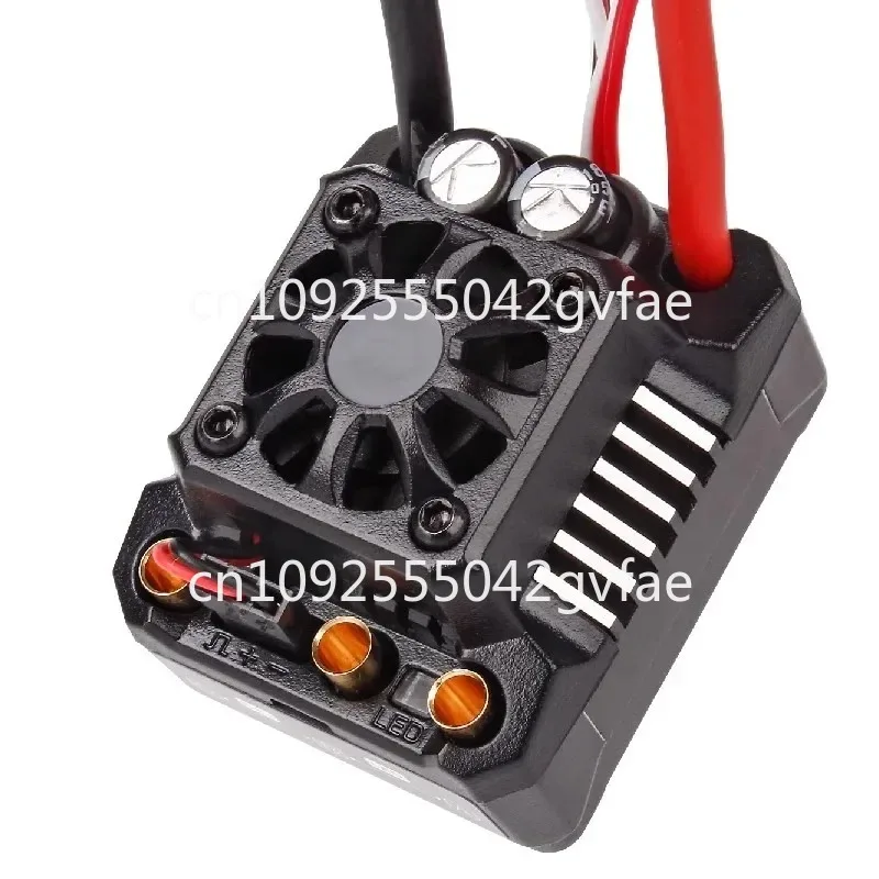 WP SC8 120A Box Waterproof Brushless ESC Speed Controller 2-4S Lipo Fit 3660 3674 Motor For 1/10 1/8 RC Car