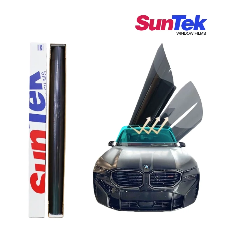 original.Suntek car solar film VLT5% VLT75% thermal insulation film sun protection and explosion-proof high quality PET material