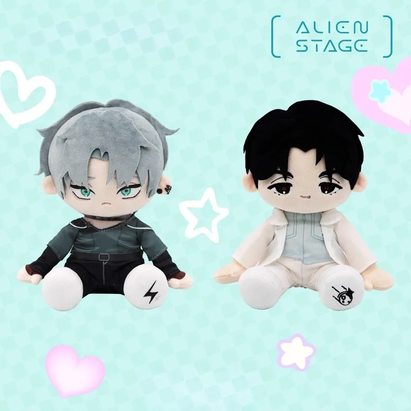 20cm Anime Game Alien Stage Till Sua Kawaii Cosplay Sitting Hugging Cotton Doll Cartoon DIY Soft Plushies Toy Figures Fans Gift