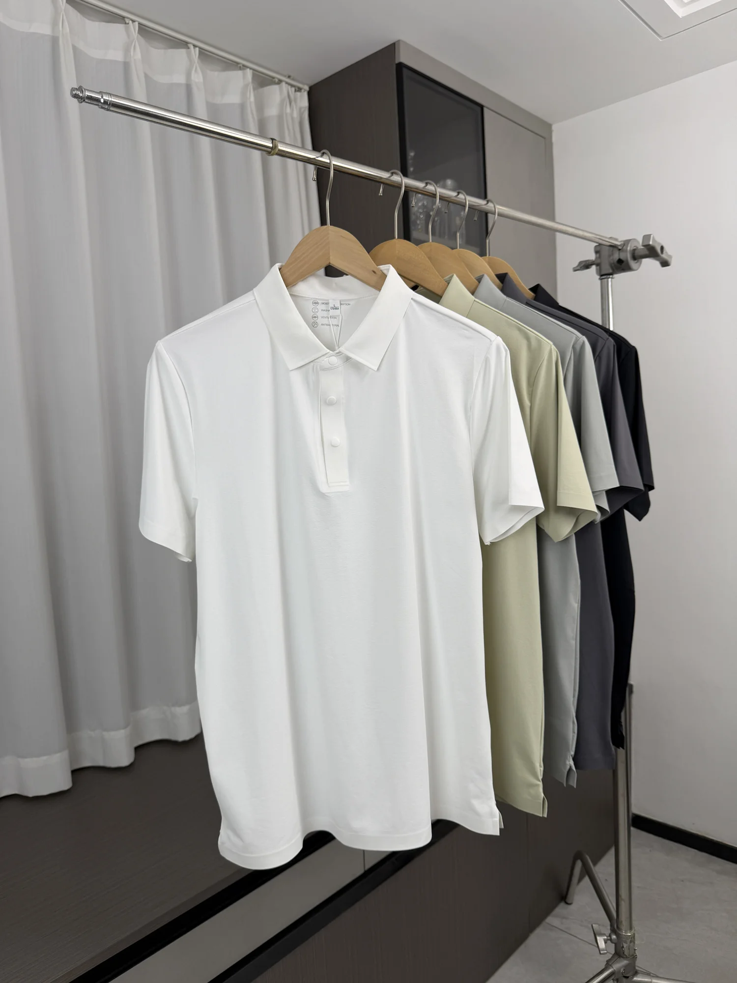 

High-End Series Men's Casual Short Sleeve Shirt Breathable Soft Skin-Friendly Quick-Drying Summer Fashion Urban Style