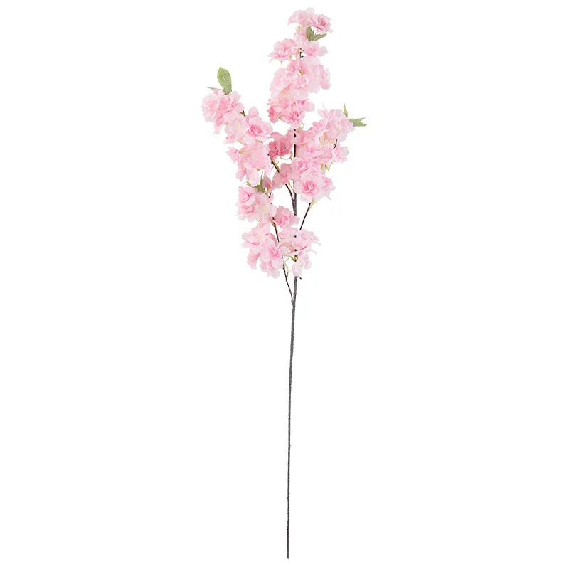 80CM Imitation Cherry Blossom Artificial Flower Silk Cloth Long Branch Flower Wedding Home Office Decoration Flower Arrangement