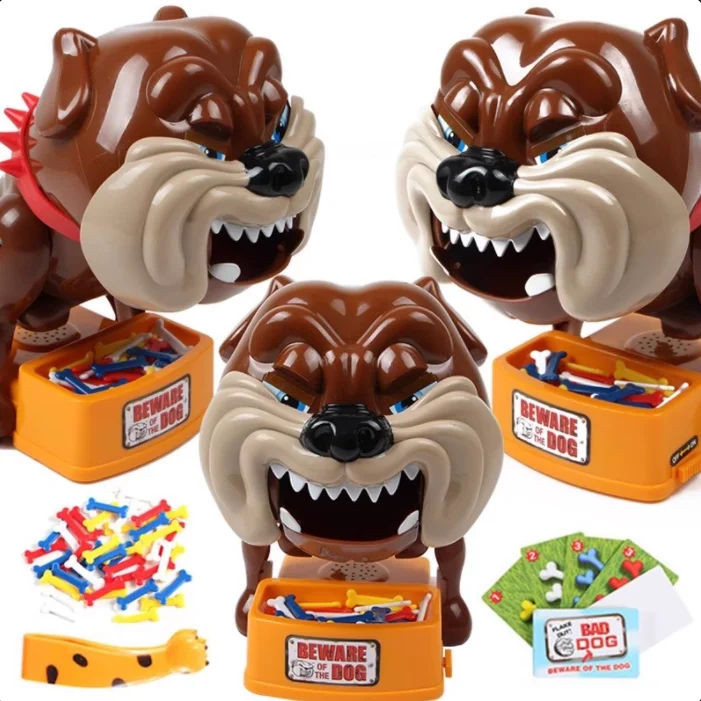 

[Funny] Sound Watchdog beware of the dog game toy famliy parent-child interactive toy careful the flake out bullfight dog toys