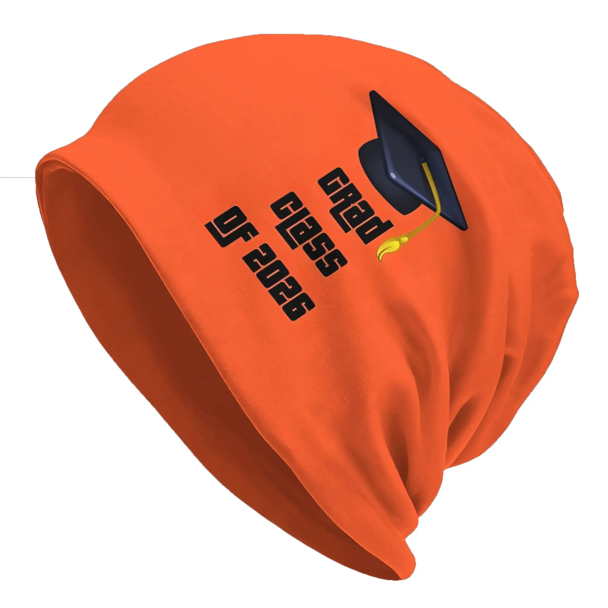 Graffiti Hat Grad Class Of 2026 Fashion Caps For Men Women Graduation in 2026 Skullies Beanies Ski Caps Soft Bonnet Hats