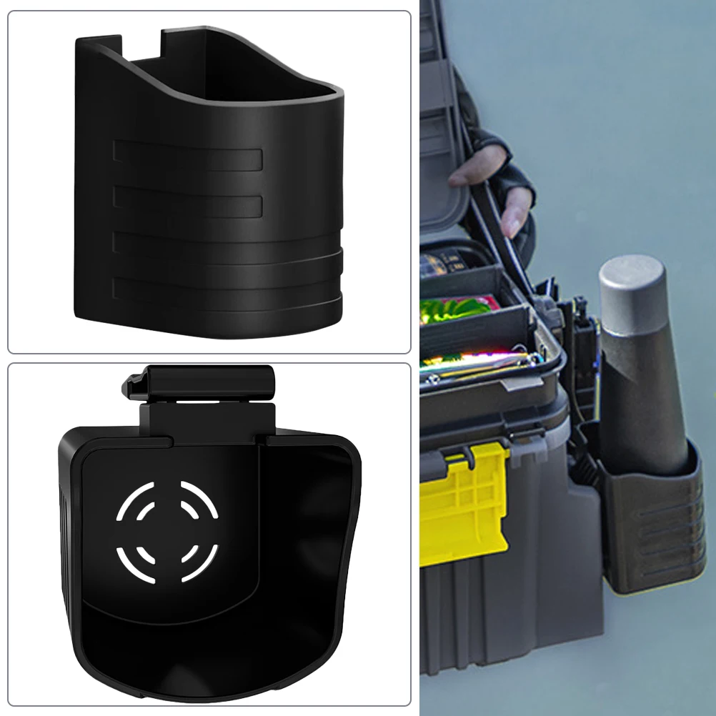 

Durable Abs Fishing Box Cup Holder Portable Water Bottle Stand Practical Fishing Chair Accessory