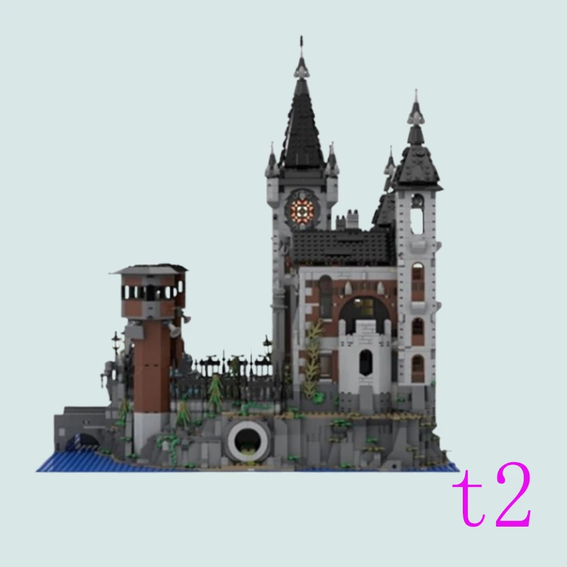 

Spot small particle assembly building blocks MOC-158329 6755pcs medieval creative building castle educational toy building model