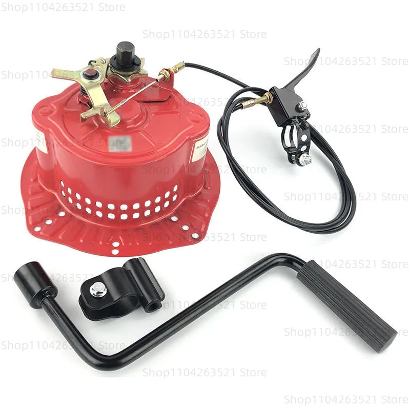 Hand-cranked Tiller Accessories No-pull Starter Diesel Engine Easy To Start No-pull Air-cooled Diesel Engine