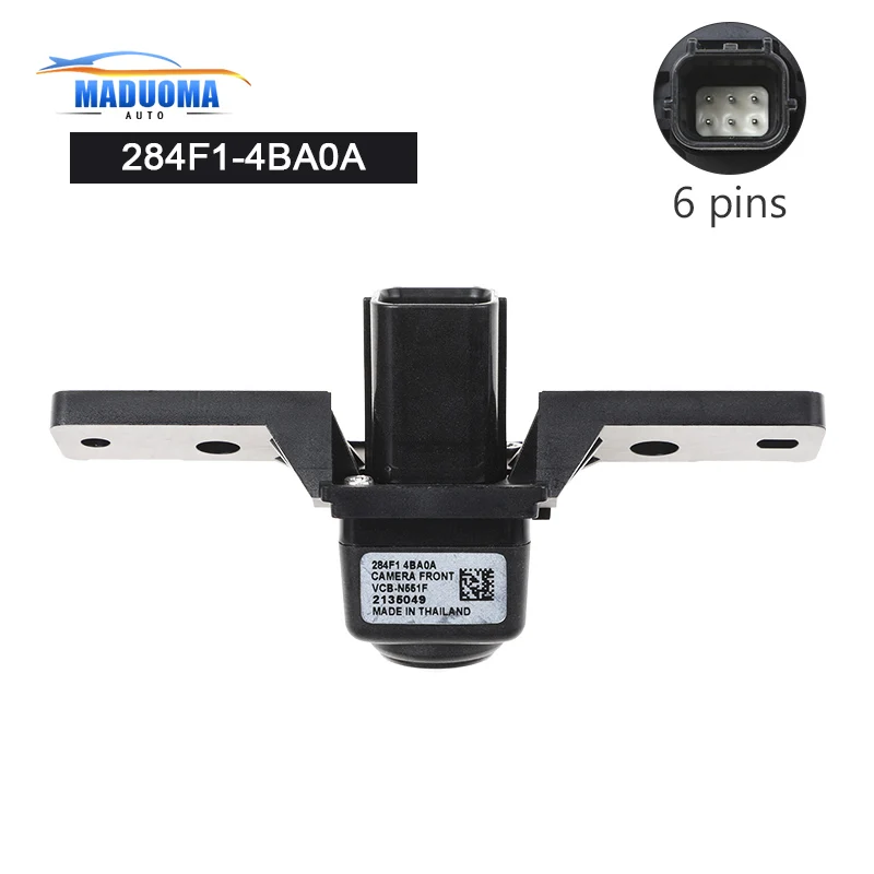 New MADUOMA Reversing Camera Fits 284F1-4BA0A For Nissan Genuine OEM Factory 284F1-4BA0A 284F14BA0A Front Camera