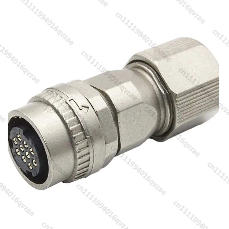 Servo Motor Encoder Plug SM10S Brake Connector MR BKCNS1 2-hole 10-pin DDK