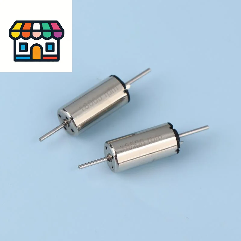 Tiny 816 Coreless Motor Dual Shaft DC 12V 13500RPM 18000RPM High Speed Strong Magnetic For Rail Train Drone Toy