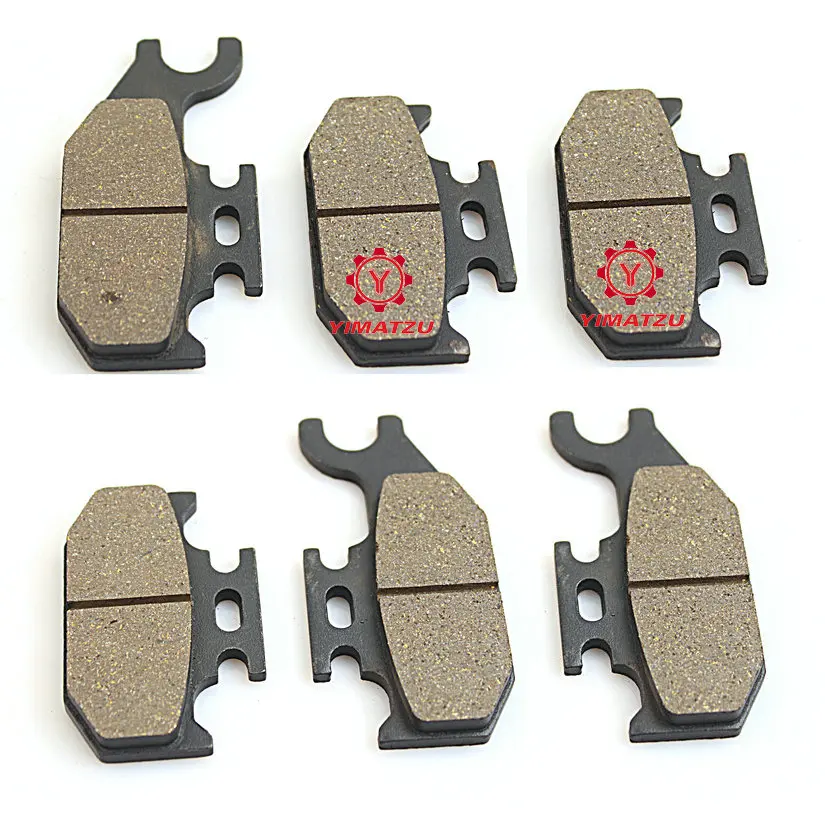 ATV Parts Brake Pad Kit For ATV Can Am BRP Outlander 400 500 650 800 2007-2014 Renegade 500 800 2007-2011