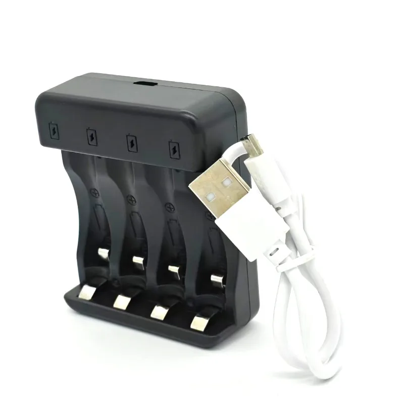 For Rechargeable Ni-Zn Battery 4-slot Smart Fast Charging Smart Ni-Zn Battery Charger Indicator Charging Cable With LED