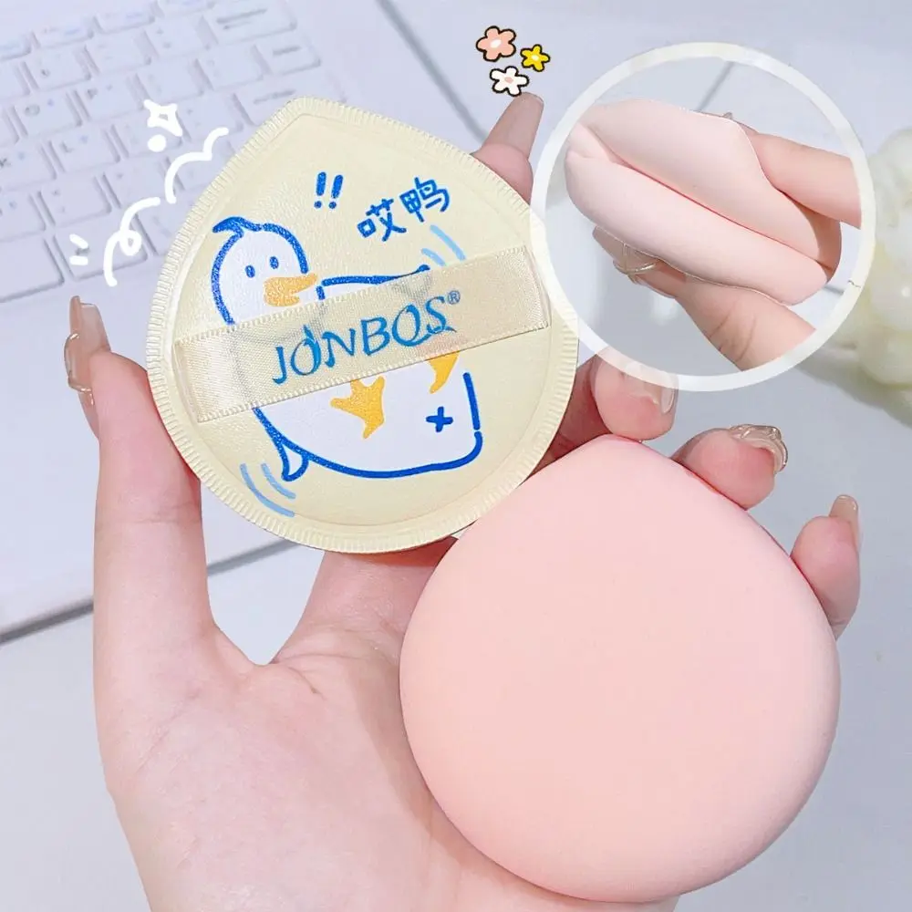 Water Drop Air Cushion Powder Puff Face Concealer Soft Make Up Sponge Wet Dry Use Hide Pores Cushion Puff Beauty Cosmetic