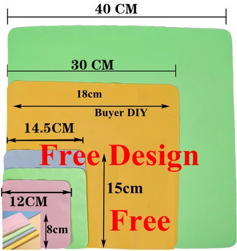 1000 unids/pack patrón personalizado impreso microfibra suave paños limpios cristalinos 16 para gafas joyería limpieza de lentes