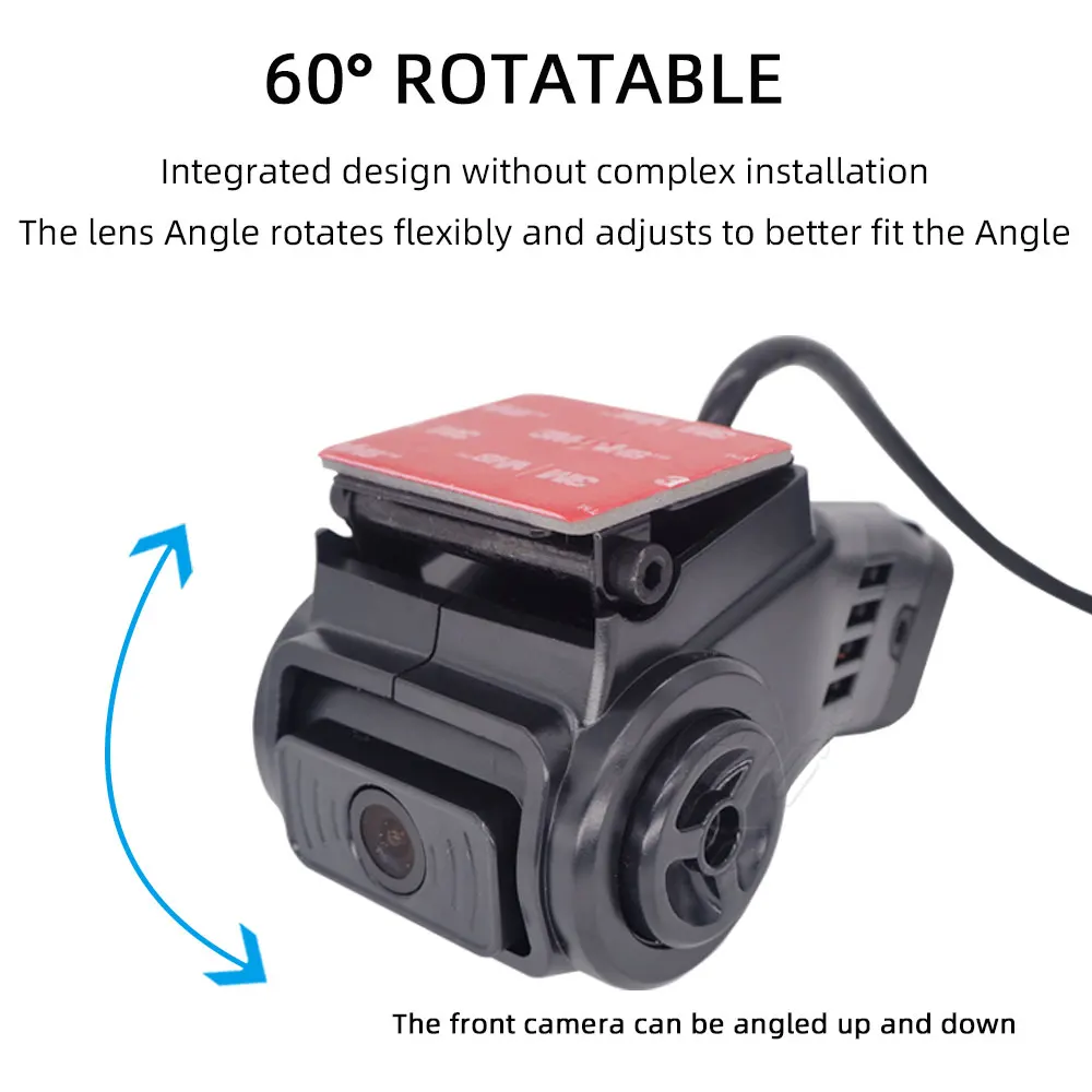 AHD 720P 1080P Dual Lens Night Version Security Dash Camera Inside Car Taxi Bus Truck Auto Front Rear View Audio Model Vision