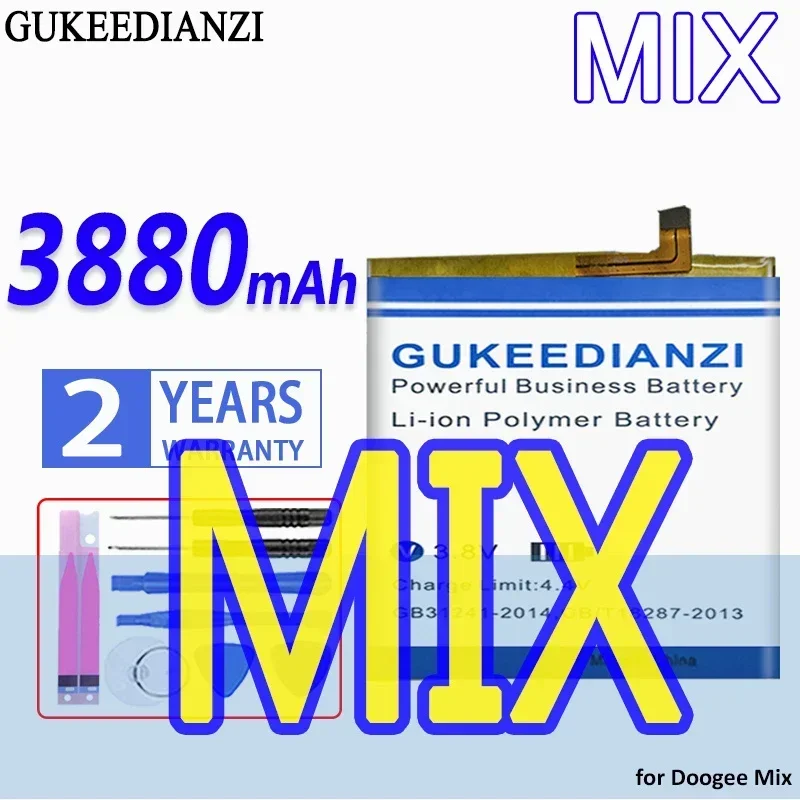

MIX (для doogee) 3880 мАч для аккумулятора мобильного телефона Doogee Mix Прочный и эффективный