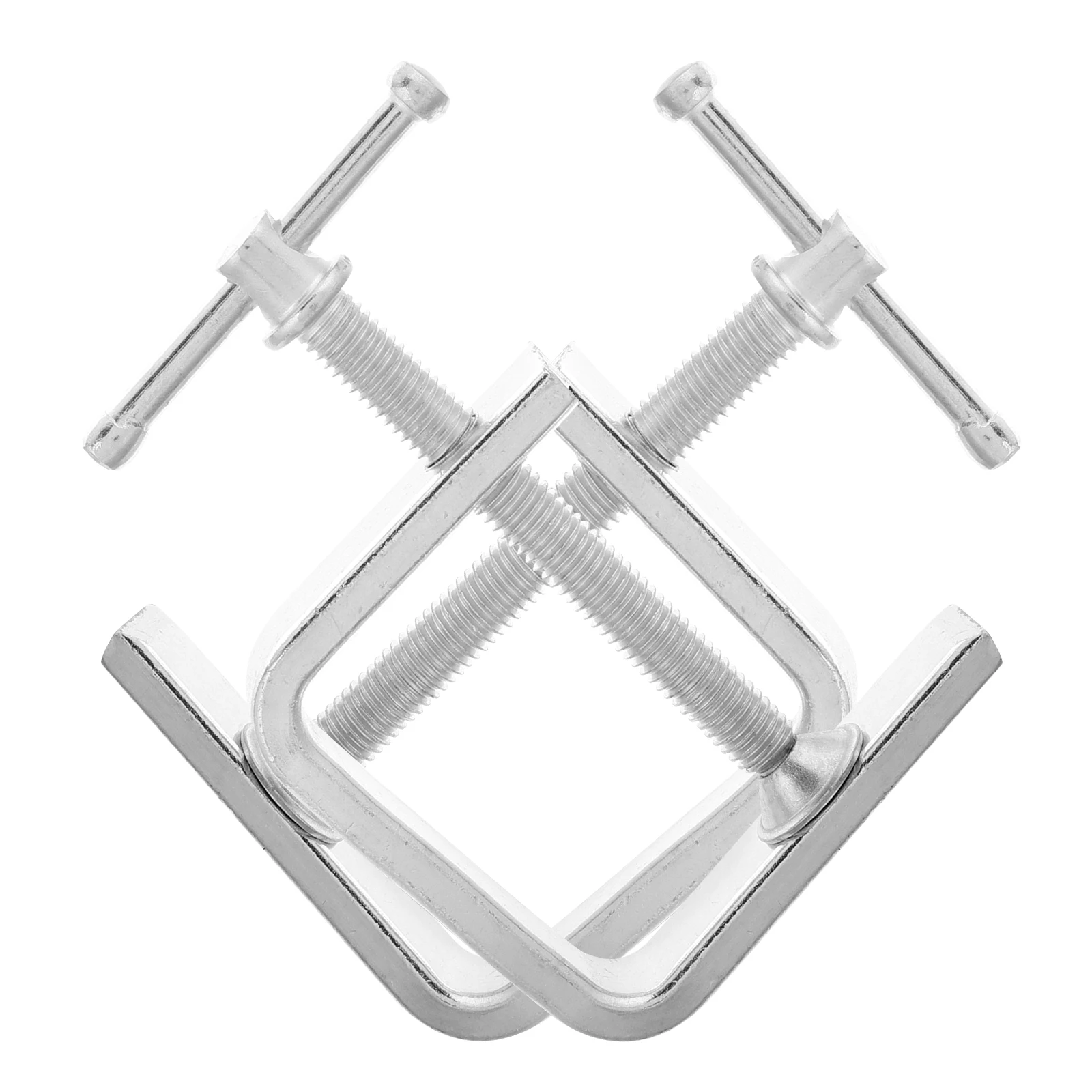 

2pcs G-Shaped Woodworking Clamps Heavy Duty Furniture Fasteners Outdoor Sofa Installation Adjustable Mounting Clips Strong