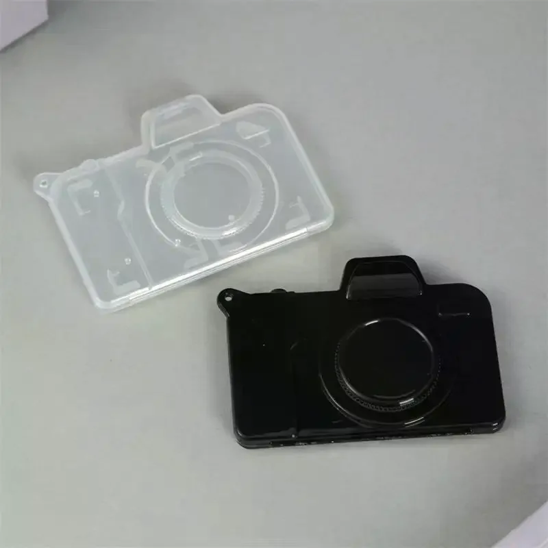 Creative Camera Shaped Memory Card Holder - Portable Waterproof Compact  Card Storage Case - Photography Gift Accessory