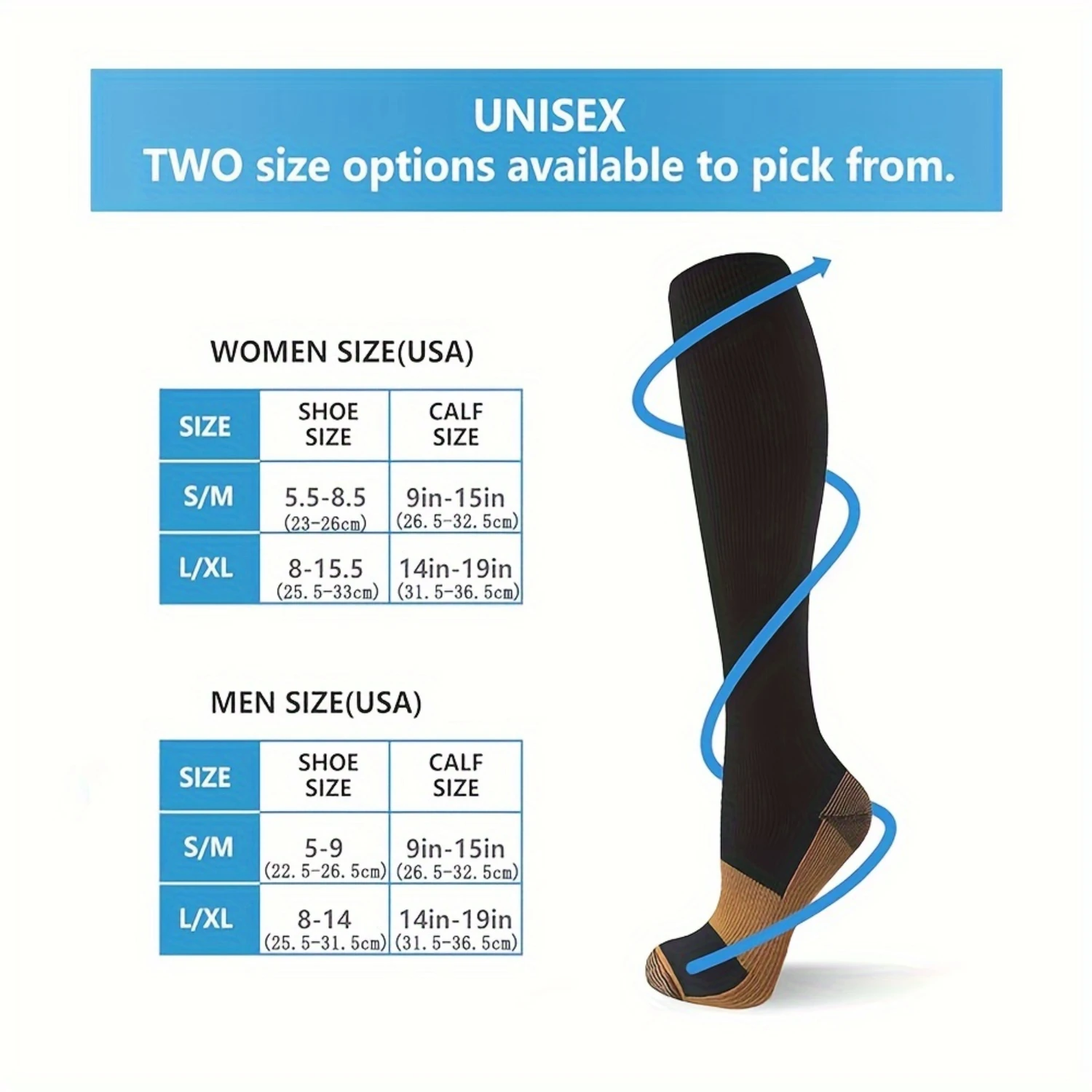 4 Pairs Copper Compression Socks - 20-30mmhg Circulatory Boost for Nurses & Athletes - Enhanced Support, Unisex, Ideal for Runni