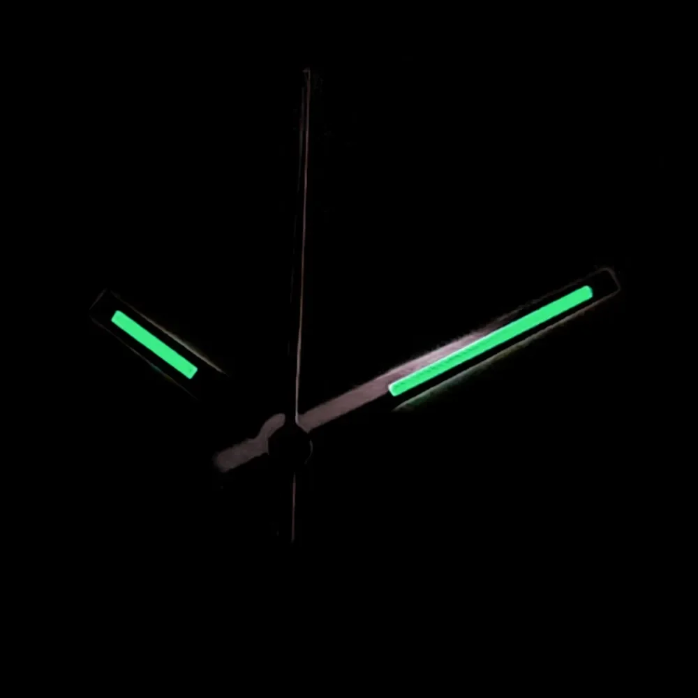 Modified Green Luminous Watch Hands Logbook Needle Silver Gold Rose Watch Accessories for NH35/NH36/4R/7S Movement Repair Tool