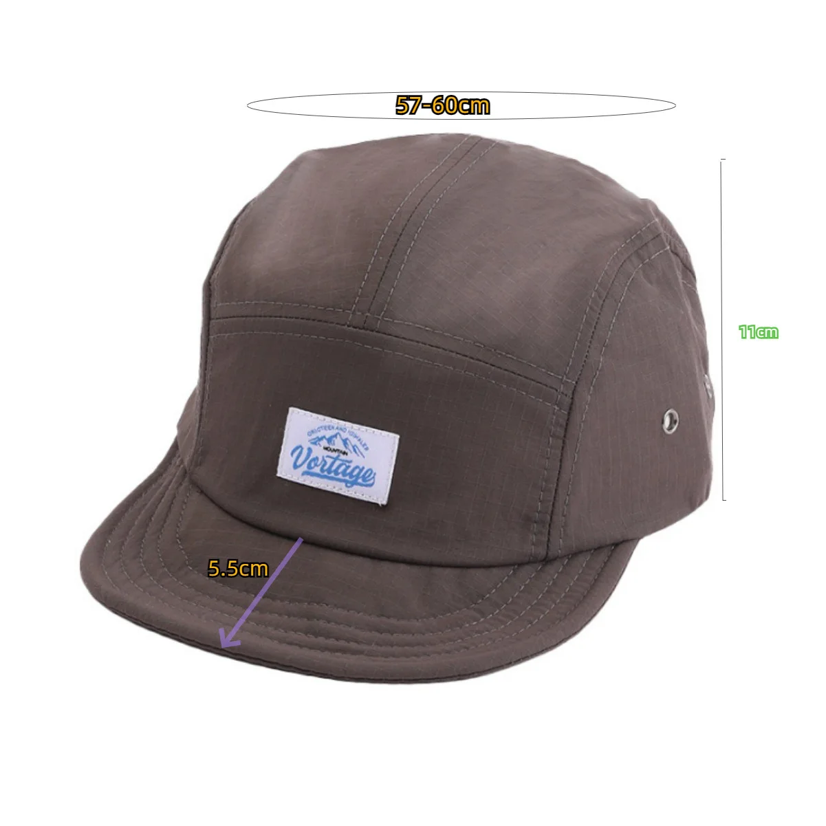 Short Visor Cap for Men Women Soft Top Breathable Light Weight Quickly Dry Short Visors Hat New