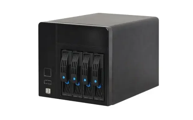 for 4-bay NAS storage desktop office computer server ITX interstellar snail hot swappable chassis