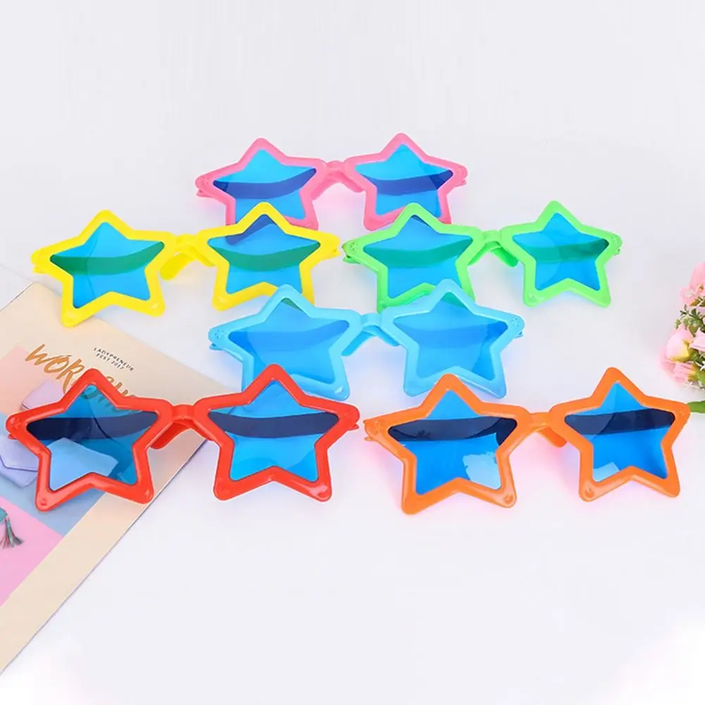 لطيف هالوين الكرنفالات الكبيرة الخماسي نظارات الجدة الملونة مضحك نظارات بار الرقص حزب زي نظارات للبالغين