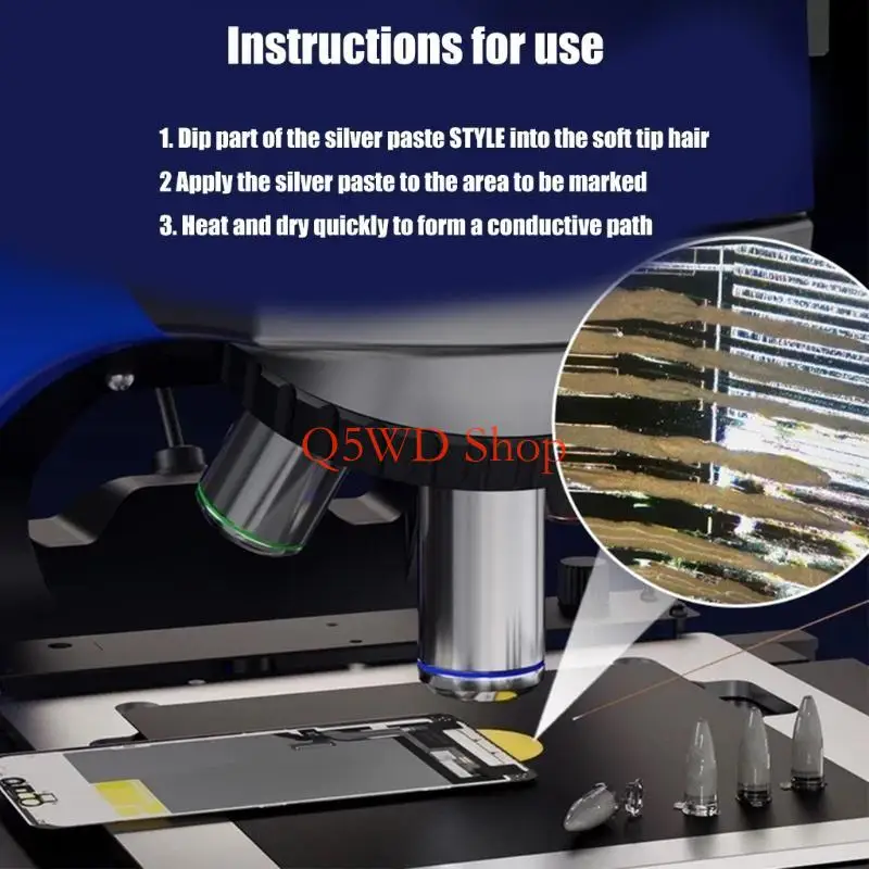 Q5WD Conductive Silver Paste Tool For Fast And Safe Mobile Screen Adhesive Removal
