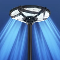 Solar outdoor street lamp UFO solar street lamp garden lamp with sensorintelligent light sensesuitable for all kinds of scenes