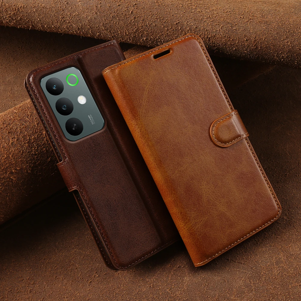 

Premium Leather Flip Case For Realme C85 GT 8 Pro 15T 14X 11 13 Plus 14 15 Pro Narzo N53 C61 C63 C65 C67 C55 C71 C75 Phone Case