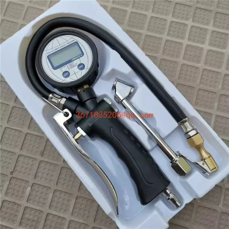 High Precision Tire Pressure Strap Pumped Car Tire Pressure Monitor Oil Immersion Tire Pressure Meter Pumped Up